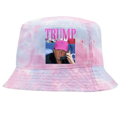 Donald Trump Miss Me Yet Vintage 90s Trump Tie-Dyed Bucket Hat