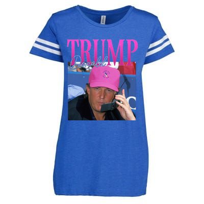 Donald Trump Miss Me Yet Vintage 90s Trump Enza Ladies Jersey Football T-Shirt