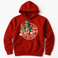 Dad Tax Making Sure It's Not Poison Skeleton Funny Father Hoodie