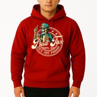 Dad Tax Making Sure It's Not Poison Skeleton Funny Father Hoodie