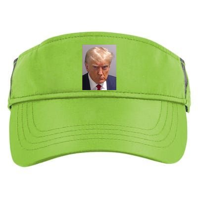 Donald Trump Mugshot Adult Drive Performance Visor