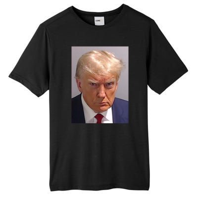 Donald Trump Mugshot Tall Fusion ChromaSoft Performance T-Shirt