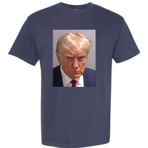 Donald Trump Mugshot Garment-Dyed Heavyweight T-Shirt