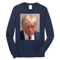 Donald Trump Mugshot Long Sleeve Shirt