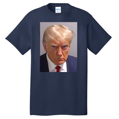 Donald Trump Mugshot Tall T-Shirt