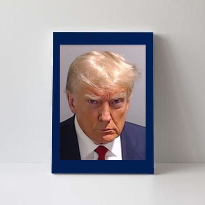 Donald Trump Mugshot Canvas