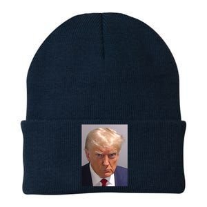 Donald Trump Mugshot Knit Cap Winter Beanie