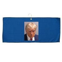 Donald Trump Mugshot Large Microfiber Waffle Golf Towel