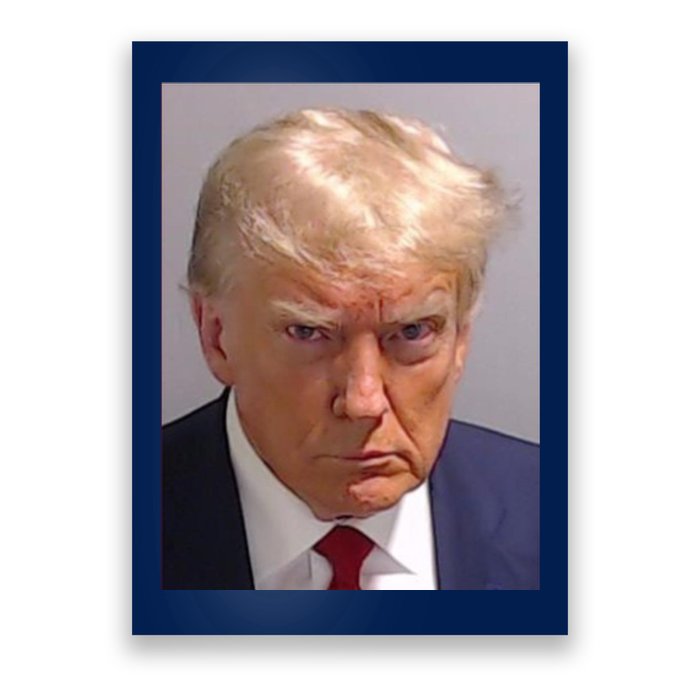 Donald Trump Mugshot Poster