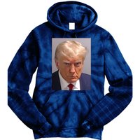 Donald Trump Mugshot Tie Dye Hoodie