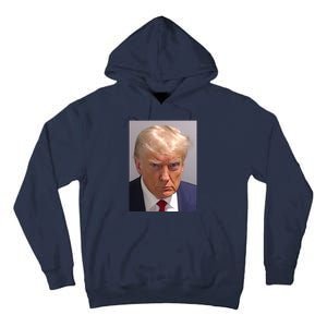 Donald Trump Mugshot Tall Hoodie