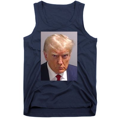 Donald Trump Mugshot Tank Top