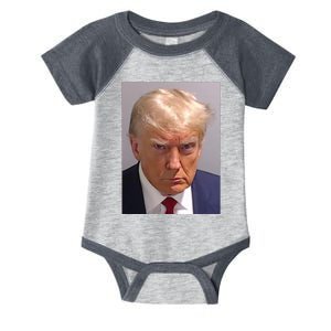 Donald Trump Mugshot Infant Baby Jersey Bodysuit