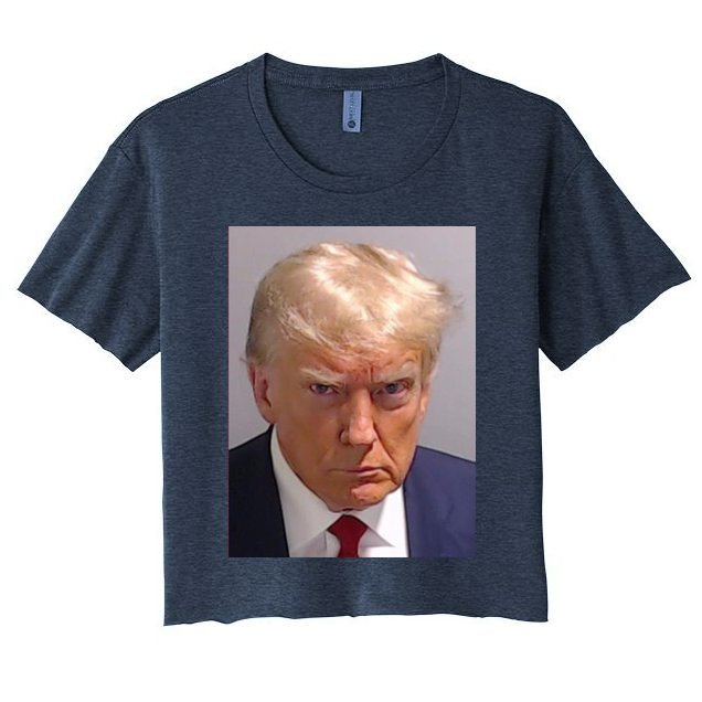 Donald Trump Mugshot Crop Top