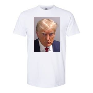 Donald Trump Mugshot Softstyle CVC T-Shirt