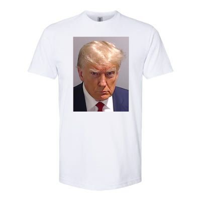 Donald Trump Mugshot Softstyle® CVC T-Shirt