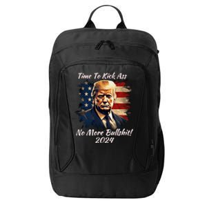 Donald Trump My President 2024 America Mug Shot Flag City Backpack