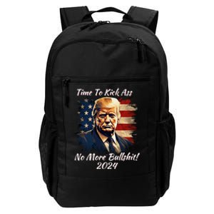 Donald Trump My President 2024 America Mug Shot Flag Daily Commute Backpack