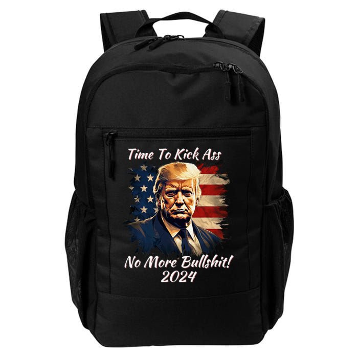 Donald Trump My President 2024 America Mug Shot Flag Daily Commute Backpack