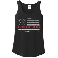 Defund The Media Defund Mainstream Media Ladies Essential Tank