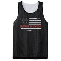 Defund The Media Defund Mainstream Media Mesh Reversible Basketball Jersey Tank