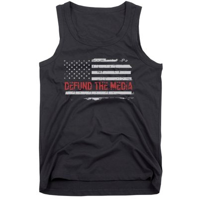 Defund The Media Defund Mainstream Media Tank Top