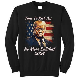 Donald Trump My President 2024 America Mug Shot Flag Funny Sweatshirt