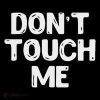 Don't Touch Me Introvert Gifs Daily Commute Backpack