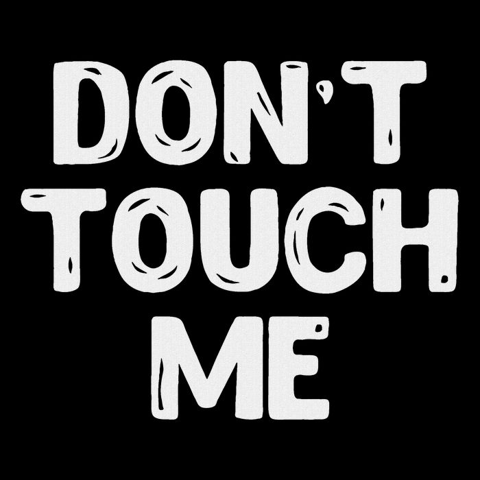 Don't Touch Me Introvert Gifs Mousepad