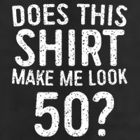 Does This Make Me Look 50 50th Birthday Gift Adult Drive Performance Visor