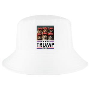 Donald Trump Make Cats Safe Again 2024 Cool Comfort Performance Bucket Hat