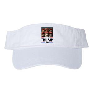 Donald Trump Make Cats Safe Again 2024 Valucap Bio-Washed Visor