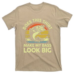 Does This Make My Bass Look Big Father Day Fishing Dad T-Shirt