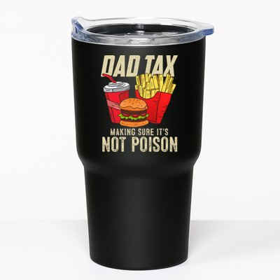 Dad Tax Making Sure It's Not Poison Funny Father's Day Tumbler
