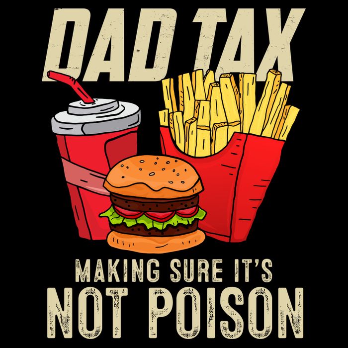 Dad Tax Making Sure It's Not Poison Funny Father's Day Wool Snapback Cap