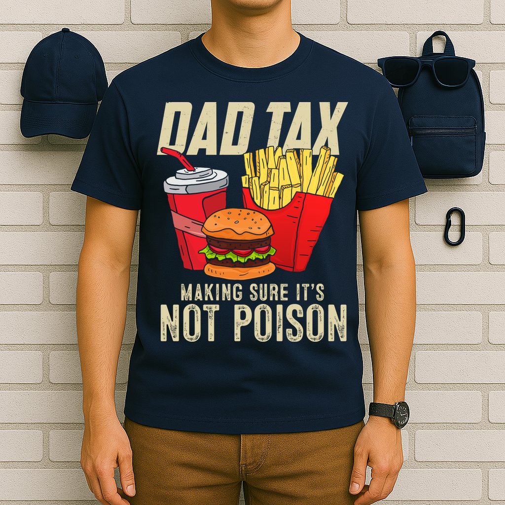 Dad Tax Making Sure It's Not Poison Funny Father's Day T-Shirt