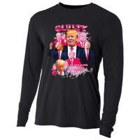 Donald Trump Mug Shot Guilty Of Stealing My Heart Cooling Performance Long Sleeve Crew