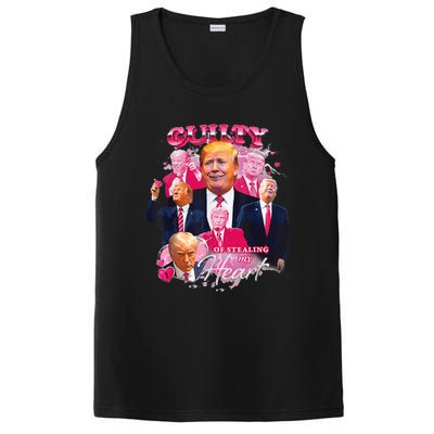 Donald Trump Mug Shot Guilty Of Stealing My Heart PosiCharge Competitor Tank