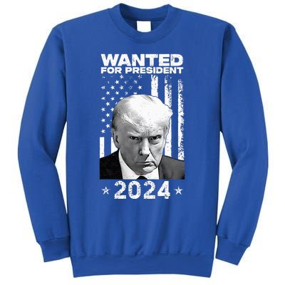 D.onald Trump Mug Shot Wanted For U.S. President 2024 Sweatshirt