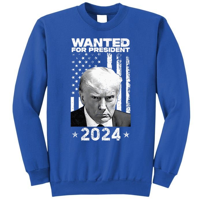 D.onald Trump Mug Shot Wanted For U.S. President 2024 Sweatshirt