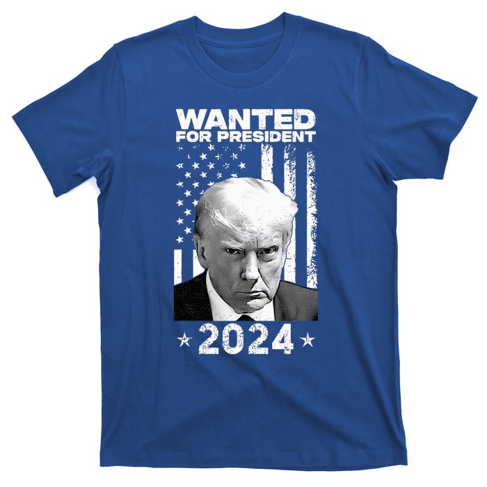 D.onald Trump Mug Shot Wanted For U.S. President 2024 T-Shirt