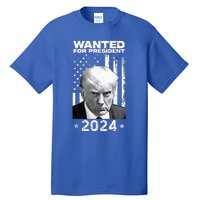 D.onald Trump Mug Shot Wanted For U.S. President 2024 Tall T-Shirt