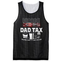 Dad Tax Making Sure Its Not P.Oison Fathers Day Mesh Reversible Basketball Jersey Tank