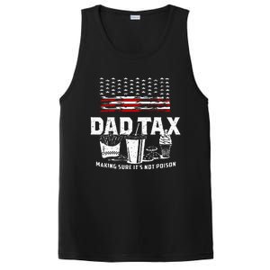 Dad Tax Making Sure Its Not P.Oison Fathers Day PosiCharge Competitor Tank