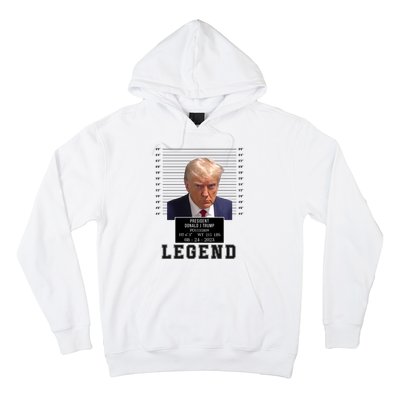 Donald Trump Mug Shot Donald Trump Legend Free Donald Trump Mugshot 2024 Hoodie