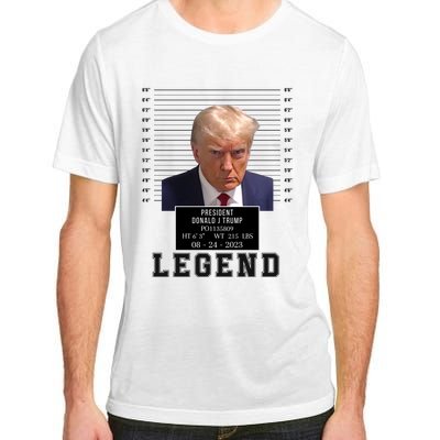 Donald Trump Mug Shot Donald Trump Legend Free Donald Trump Mugshot 2024 Adult ChromaSoft Performance T-Shirt