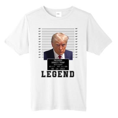 Donald Trump Mug Shot Donald Trump Legend Free Donald Trump Mugshot 2024 Tall Fusion ChromaSoft Performance T-Shirt