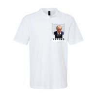 Donald Trump Mug Shot Donald Trump Legend Free Donald Trump Mugshot 2024 Softstyle Adult Sport Polo