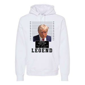 Donald Trump Mug Shot Donald Trump Legend Free Donald Trump Mugshot 2024 Premium Hoodie