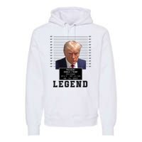 Donald Trump Mug Shot Donald Trump Legend Free Donald Trump Mugshot 2024 Premium Hoodie